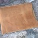 iPad Cover, iPad Case, iPad Sleeve - Crazy Horse natural leather 2 mm thick hand sewing iPad Bag