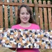 Aid for Abby - Autism Awareness - Original Painting - Textured 8" x 24" Painting