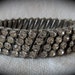Rhinestone Expansion Bracelet Four Rows Prong Set