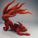 Unpainted Resin Sculpture Kitsune Kyuubi 9 Tailed Fox Anime Demon
