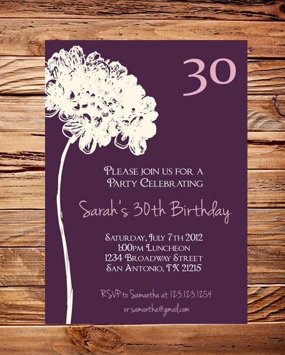 Birthday Invitation Wording For Adults 10