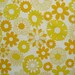 Vintage floral fabric FQ