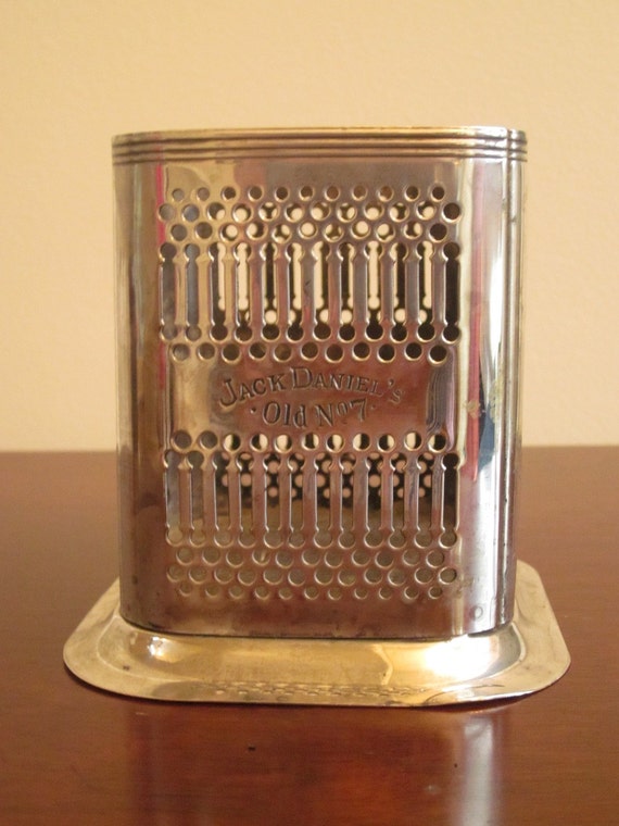 Jack Daniel's silver plated bottle holder