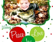 5x7 Custom Christmas/Holiday Photo Card Il_170x135