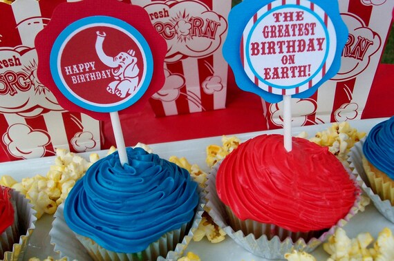 Big Top DIY Party Printable Package Il_570xn