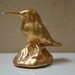 SALE - STANGL Gold HUMMINGBIRD - No. 3585
