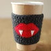 Coffee cozy VAMPIRE by The Cozy Project
