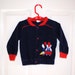 VTG 80s Corduroy Bear Train Toddler Jacket