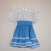 Bluebird lace 1970s Prairie dress toddler