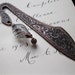 Steampunk Gift. Hot Air Balloon Beaded Bookmark. Bon Voyage. Travel Diary.