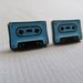 Cassette Tape Stud Earrings