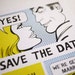 Funny Comic Save the Date Printable