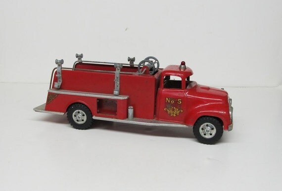 vintage tonka fire truck no 5