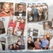 PHOTOS on FABRIC Panels with Six Collage of your Pictures and Text for your own Special Project. Will be sewn on own quilt or blanket.