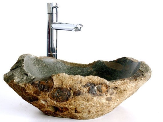 crystal stone bathroom sink