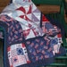 patriotic lap quilt