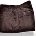 Vintage Corduroy Pants. Deep Chocolate Brown Fine Wale Corduroy Trousers 36. Eveteam