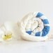 Organic Bamboo Turkish Towel, Natural Pure Peshtemal, BATH, Beach towel, Bath towel, Hammam, spa, yoga, Natural Soft Bamboo, Blue