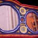 Banjara Indian embroidery mirror patch for use in Tribal fusion belly dance