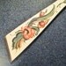 Wooden Spatula - Rosemaled decoration