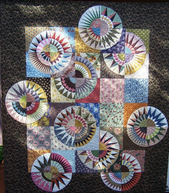 Reproduction Beauties quilt pattern by PatchworkFun on Etsy