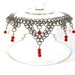 Chainmaille Necklace With Glass Beads Many Colors Available