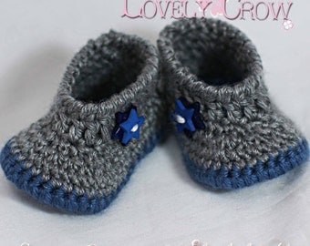 Baby Shoes Crochet Pattern for MY ANGEL BABY booties digital