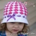 Beanie Crochet Pattern for SWEET ELEGANCE CLOCHE