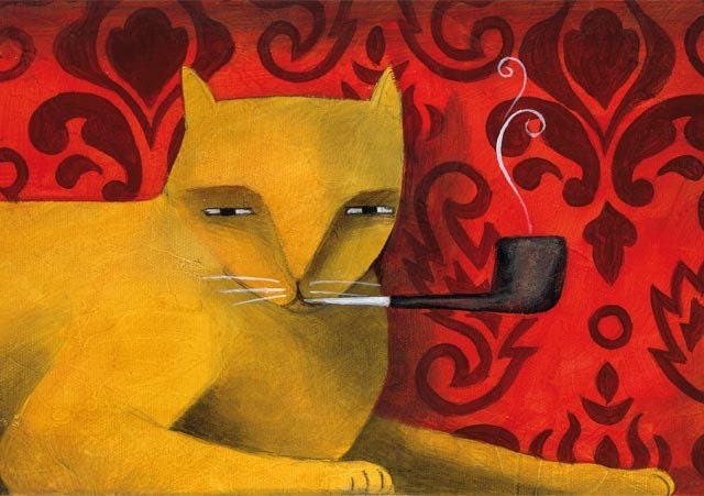 The Smoking Cat By Thesmokingcat On Etsy The Smoking Cat By Thesmokingcat On Etsy