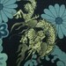 Chinese dragon, on navy blue, fat quarter, pure cotton fabric