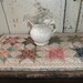 RESERVED Quilted Table Runner Scrappy Stars French Country Farmhouse Shabby Chic Cottage Decor