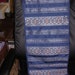 RESERVED Gypsy Princess not avaIlable Gorgeous high quality woven Taffeta style Kimono silk Indigo blue. 34.5 cm x 460 cm