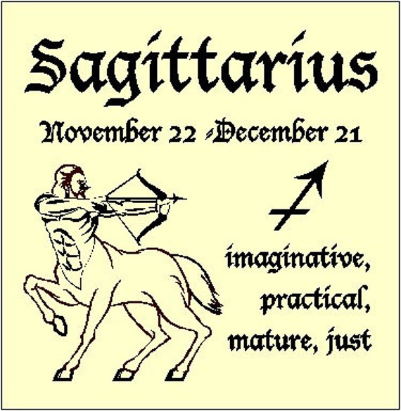 Sagittarius Sign Of The Zodiac Astrology T Shirt