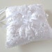 Ring Bearer Pillow CUSTOM Embroidered WEDDING RING Pillow - Made to Order - tbteam