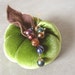 Pincushion GRANNY SMITH PUMPKIN