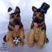 Dog Wedding Cake Toppers, German Shepherd DEPOSIT ONLY