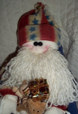 Americana Fleece Santa