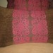 Designer Pillow In Raspberry/Chocolate 12x18 Lumbar