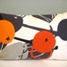 12x18 Lumbar Designer Pillow In Majken / Gray Orange