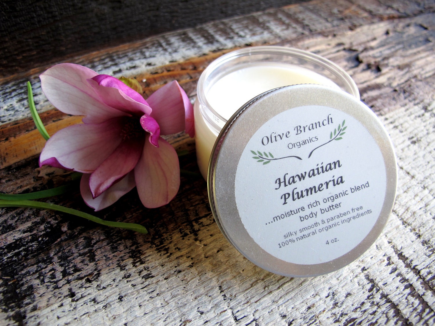 Body Butter Organic skin care All Natural with Essential Oils
