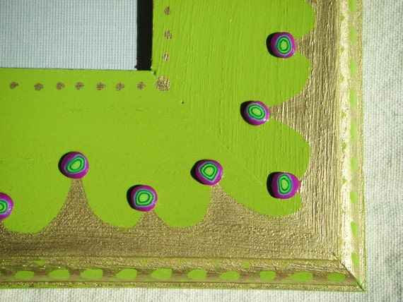 Lime Green Picture Frame