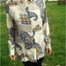 1980's Paisley Print Women Shirt