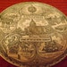 Annapolis Plate, Navel Academy Plate in Green & Cream