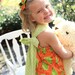 Double Ruffle Halter Dress, Girls sewing pattern, dress tutorial, easy dress, PDF sewing PATTERN, how to sew