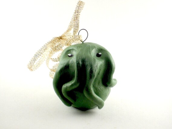 items similar to cthulhu christmas ornament ceramic items similar to cthulhu christmas ornament ceramic