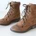 CHILDREN'S size 11 fringe COMBAT justin style leather boots