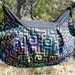 RESERVED for EMMA- Rainbow Batik Maze Handbag