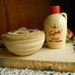 Vintage Seaforth Spiced Men's Cologne & Wooden Soap Dish Collection- Supplies- Accessories- Glass Jug With Handle