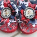 Jessie and Woody inspired Bow Flip Flops --- perfect for Toy Story birthday