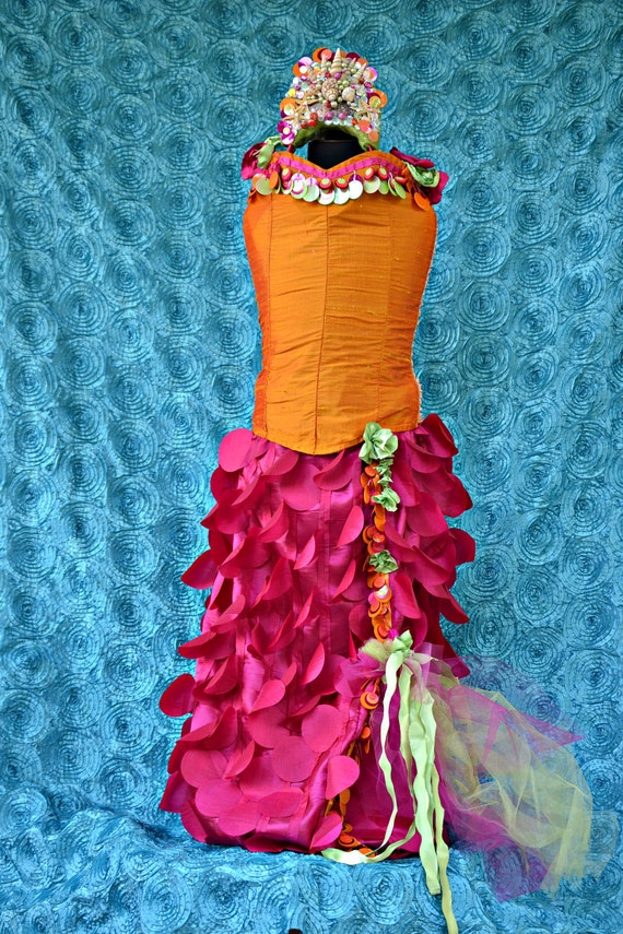 mermaid birthday costume